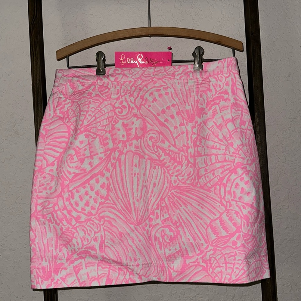Lilly Pulitzer| Pelican Pink Adeline Skirt. Brand New Size 8.